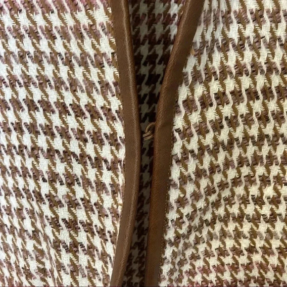 NWOT  Soft Surroundings houndstooth jacket - Picture 3 of 9